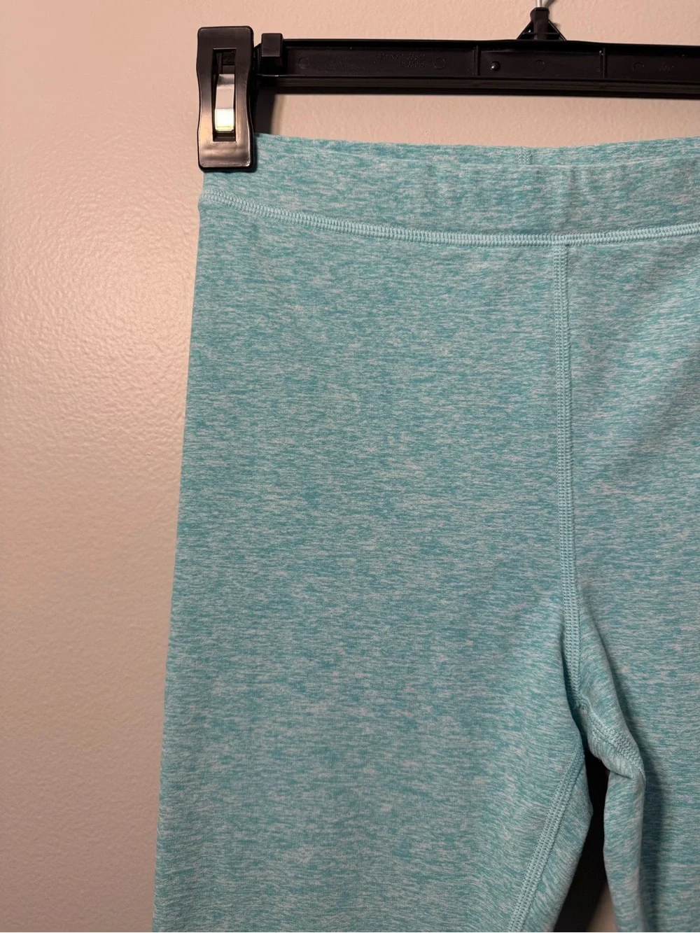 ALO Yoga Teal Heather Leggings - Light Teal Active Leggings